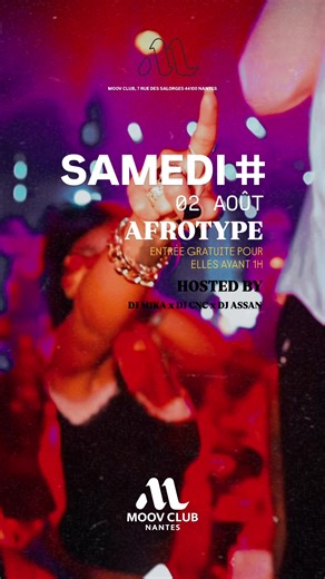 Afrotype Vibes au Moov Club: Soirée Incontournable !