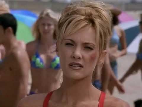 Beach Catfight in Baywatch - Alex Punches out Neely