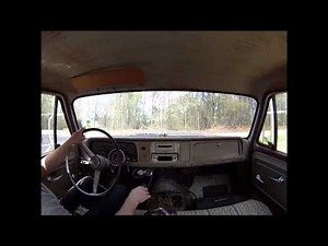 1965 Chevy C30 250/SM420 drive up the street