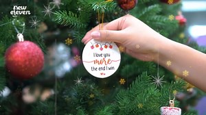 NewEleven Couple Valentines Day Gifts for Her, Him, Meaningful Gift for Girlfriend - Funny Gift for Boyfriend, Husband from Her, Wife - Valentines Day Ornament