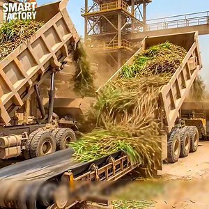 29K views · 165 reactions | The Complete Cane Sugar Process Giant Factory | Smart Factory | Facebook