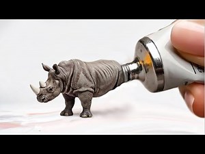 ✨ Magic Paint Tubes Squeeze Out Living Animals 🐾 | Oddly Satisfying AI ASMR — Part 2