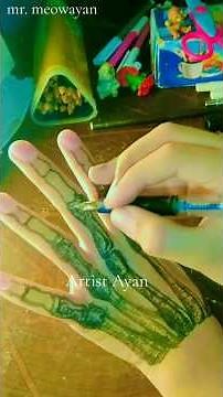 tutorial for skeleton hand drawing 🖋️🦴🤌🏻 Artist Ayan✨👑🇵🇰 #viral #arty #artfully #art #artfully #artu