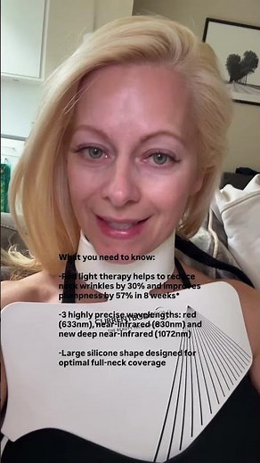 I'm 55 years old with a neck of a 35 year old #redlighttherapybenefits