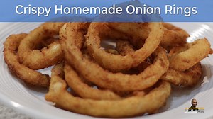 How to make crispy onion rings | Easy homemade onion rings recipe (short version)