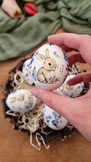 Ostereier: Einfaches DIY mit Servietten & Milch