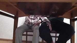Mutual lesbian masturbation under the table in college class - Free Porn Tube