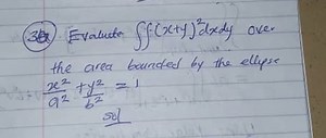 Evaluate the double integral ∫∫(x y)^2 dxdy over the area bound... | Filo