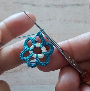 Mekik gibi duran tıgisi oya küpe modeli // crochetflower örgü crochet | Serap ile elsanatlari