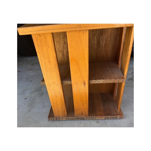 Vintage Napa Valley Rotating Wooden CD Rack, 80 CD Holder, Lazy Susan Carousel - Etsy Australia