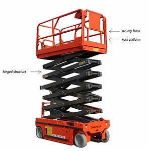 [Hot Item] 16m Articulated Boom Lift Aerial Work Platform Multi-Purpose Mobile Platform Lifting Vertical Lifter