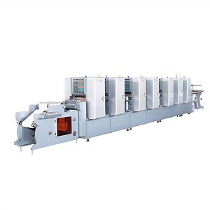 [Hot Item] Intermittent Label Offset Multi Color Printing Machine with Cold Foil Stamp