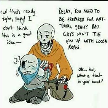 ⚠Underswap Papyrus x Sans⚠ part 2
