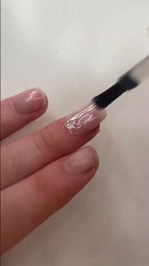 Easy Pink Gel Nail Tutorial 💅 Perfect Glossy Nude Nails at Home!