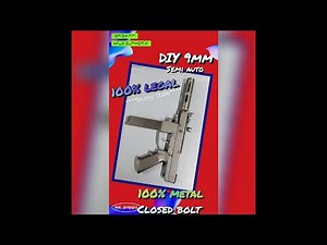 Homemade gun 9mm
