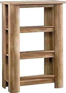 Sauder Boone Mountain Bookcase, Craftsman Oak finish