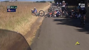 3.6K views · 42 reactions | A nasty crash as the peloton was really hitting top pace in the chase of the breakaway at the Women's Warrnambool Cycling Classic! Thoughts with those who crashed, we'll keep you updated with any news on their condition. | SBS Sport | Facebook