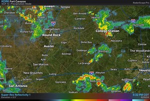 7K views · 66 reactions | ///This Radar Post is Now Out of Date/// 6:20 PM Radar update: Scattered showers and thunderstorms are affecting areas along and east of Highway 77 mainly across La Grande and vicinity. This activity is expected to move to the northwest. Heavy downpours and gusty winds up to 30 mph possible. #txwx | US National Weather Service Austin-San Antonio Texas | Facebook