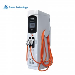 [Hot Item] Tonhe CCS2-Chademo-AC Type 2 Single/Double Connector Fast Rapid EV DC Charger Station