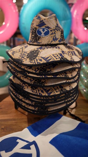 1.4K views | Show your BYU pride in every season. Get summer-ready with our sunhats and towels! | BYU Store | Facebook