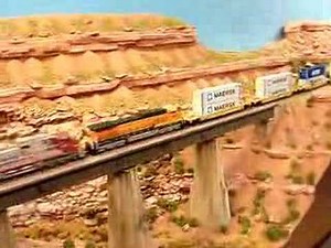 "Somewhere West" N scale modular layout