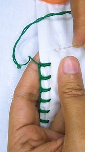 1M views · 5.1K reactions | Cute & trending border embroidery! #tutorial #facebookreels #fb #tricks #embroidery #viral #content #satisfying #stitch #useful #cute #flowers #borderline #border #handembroidery #support #diy #trending #everyone #fbreels #reels #fbreelsvideo #reelsfb #viralvideoreels #followers | RozaBird | Facebook