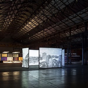 [Hot Item] 180 Degree Simulator Curved Projection Screen /Large Projector Screen