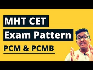 Latest MHT CET Exam Pattern (PCM & PCMB) Marking Scheme