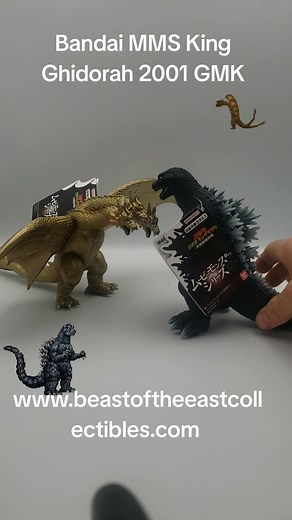 Bandai Movie Monster King Ghidorah 2001 GMK Part 5 | Beast of The East Collectibles