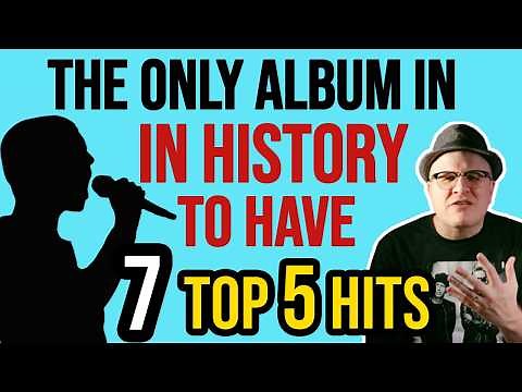 ONLY 1 Artist in HISTORY Has Had 7 TOP 5 HITS from 1 ALBUM & It's NOT Who U THINK!-Professor of Rock