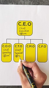 Ever wondered what CEO, CFO, and COO mean? | Peaceful Century