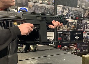 Upgraded Tokyo Marui SGR12 AES Test