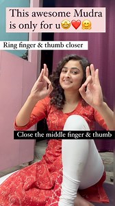 Prathvi mudra help in improving Stamina. It alleviate fatigue caused due to various reasons. It is also helpful in osteoarthritis. It strengthen the bone and beneficial for dry skin. It enhance immunity. Improve concentration.🙌 Right hand ring finger 💍 Left middle finger 🖕 #yogateacher #yogagirl #practice #practise #yoga #mudras | Krati Agarwaal