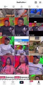 Just realized that our TikTok page is doing better than Facebook. In just a few weeks we have grown from barely 3k Like to almost 45k. Getting almost 300k views on one video and almost 12k reactions on one video. I love TkTok. Facebook people seems not to like the truth we share. | KaaTruths