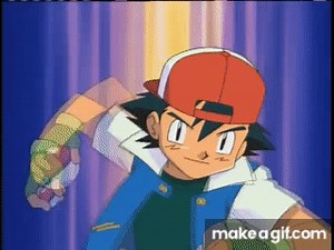 Pokemon - Ash Ketchum on Make a GIF