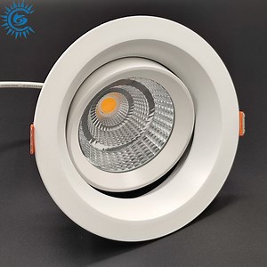 [Hot Item] 20W 30W 40W 60W Dimmable Downlight Ceiling Recessed COB LED Down Lighting