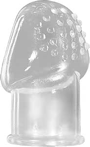 Reusable Penis Sleeves,Cock Condoms Penis Extender Sleeve Penis Enlarger for Men Delay Ejaculation Soft Clear Cock Sleeve Penis Extender Adult Sex Toys Durable Penis Enlarger for Men (S)