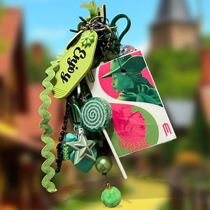 Elpheba/wicked Chunky Junk Journal Charmed Bookmark - Etsy