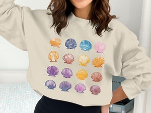 Seashells Digital Download PNG File, Colorful Seashell Art, Beachy Clipart, Summer Vibes, Coastal Decor, Digital Graphics for Crafts - Etsy