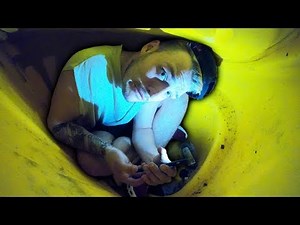 I Got Trapped Inside A Grit Bin Overnight & Went CRAZY