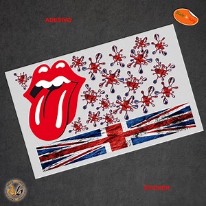 Union jack motorcycle helmet stickers cut out around the image stains flag sticker helmet tuning motocycle print pvc cropped 18 pcs.
