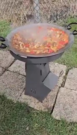 Ракетна печка Гамера Градина | Rocket Heater Gamera