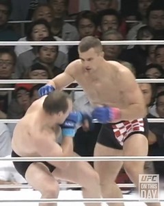 890K views · 8K reactions | #OnThisDay in 2003: Mirko Cro Cop landed a Knockout of the Year against Igor Vovchanchyn! | UFC | Facebook