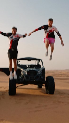 Big Red Adventure Tours on Instagram: "Sandboarding? Go on, try it 🏂🔥 #bigreddxb #buggydubai #bigredadventuretours #баггидубай #canam #adventure"