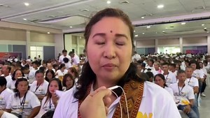 WATCH: Nerissa Aldea, Department Agrarian Reform-Catanduanes chief says a total of 293 agrarian reform beneficiaries will receive Certificates of Condonation with Release of Mortgage, and 32 land titles will be awarded to 30 ARBs from the province during the awarding ceremony at Legazpi City Convention Center on Tuesday (Nov. 26, 2024). The DAR Catanduanes has allocated PHP5 million for the Abaca Recovery and Production Program in the aftermath of Super Typhoon Pepito, under the Climate Resilien