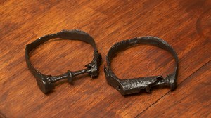Slave shackles discovered at historic Middletown home displayed in jarring new exhibit
