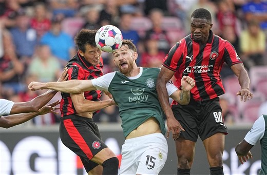 SLUT: FCM - Hibernian minut for minut