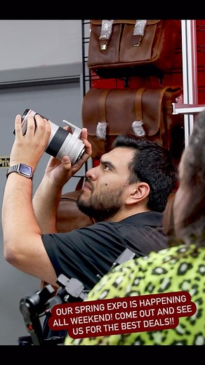 Score some amazing deals at our Spring Expo now through Sunday!! | The Camera Exchange, Inc.