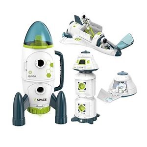 [Hot Item] Children Toys Space Rocket Toy Hot Sale Educational Science Kids Space Explorer Kit Kids Boy Toys