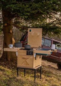 Mobile Camping Kitchen, Camperini MINI, Camping Box, Chuck Box. - Etsy UK